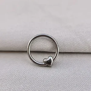 Joia ornamental para piercing — Septo & Daith — REF 106 — titânio biocompatível