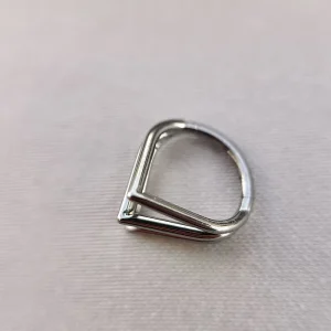 Joia ornamental para piercing — Argolas & Segmentos — REF 281 — titânio biocompatível