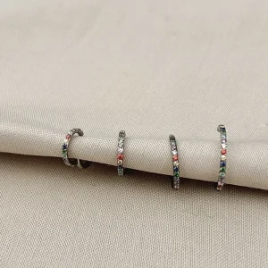 Joia ornamental para piercing — Argolas & Segmentos — REF 287 — titânio biocompatível