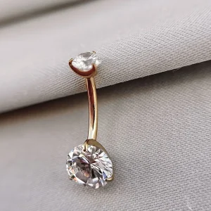 Joia ornamental para piercing — Umbigo — REF 359 — titânio biocompatível