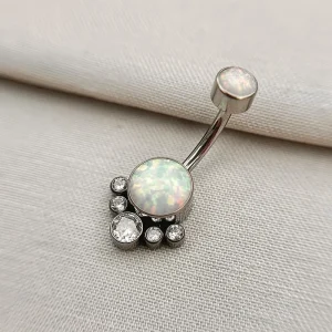 Joia ornamental para piercing — Umbigo — REF 375 — titânio biocompatível