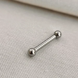Joia ornamental para piercing — Mamilo & Transversal — REF 463 — titânio biocompatível