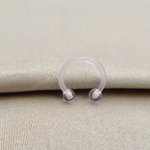 Joia ornamental para piercing — Bioflex — REF 486 — titânio biocompatível