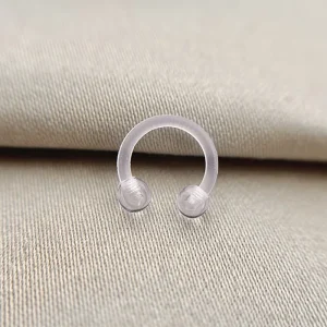 Joia ornamental para piercing — Bioflex — REF 487 — titânio biocompatível