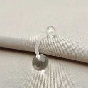 Joia ornamental para piercing — Bioflex — REF 488 — titânio biocompatível