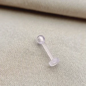 Joia ornamental para piercing — Bioflex — REF 495 — titânio biocompatível