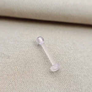 Joia ornamental para piercing — Bioflex — REF 496 — titânio biocompatível